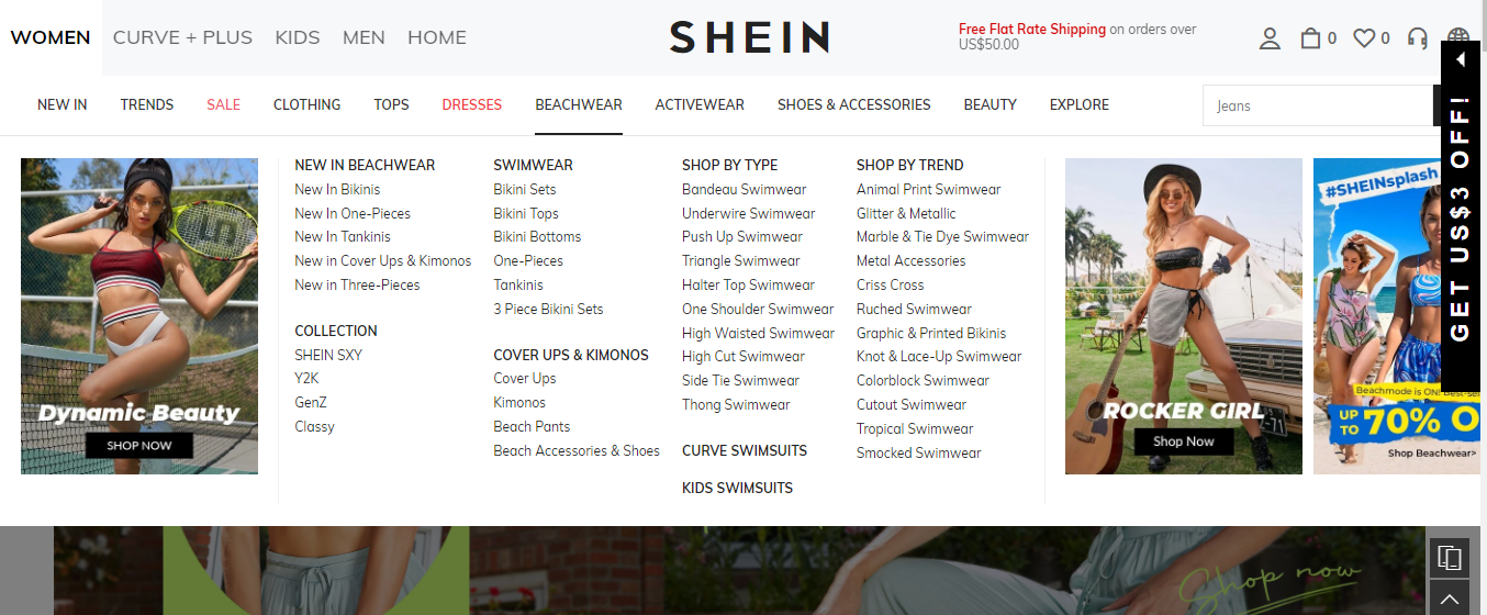 products available on shein affiliate program