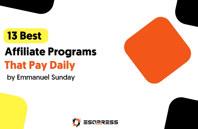 14 best affiliate programs that pay daily