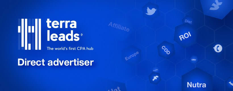 Terra Leads affiliate network homepage – affiliate program that pay daily