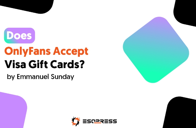 Does onlyfans accept visa gift cards?
