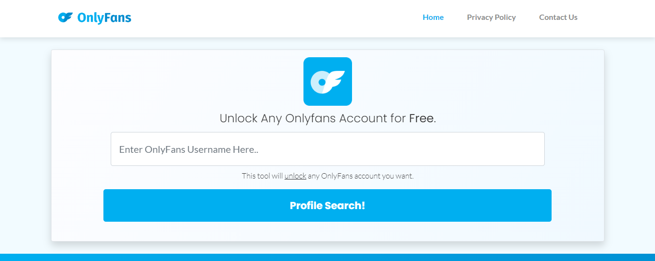 screenshot of Onlyfans viewer tool - does onlyfans viewer work