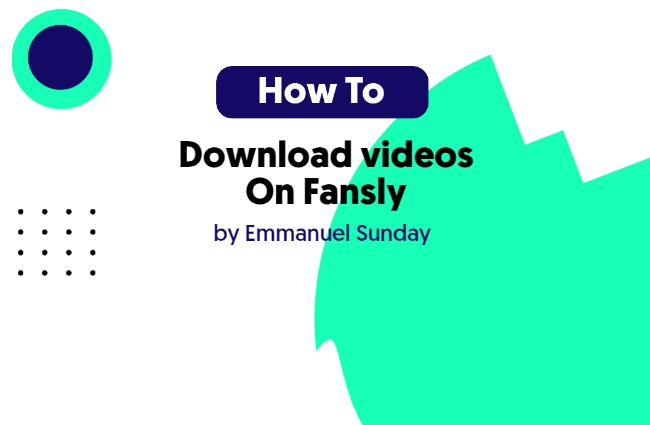 How to download videos on fansly