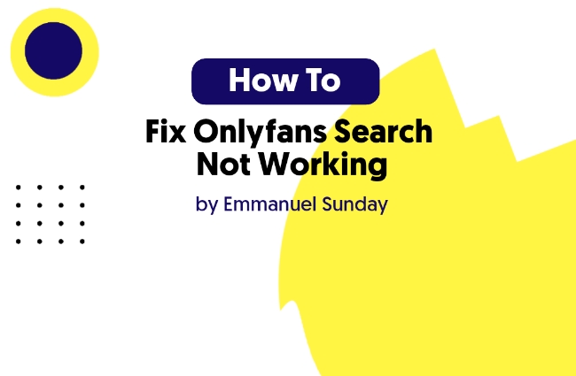 OnlyFans search not working?!