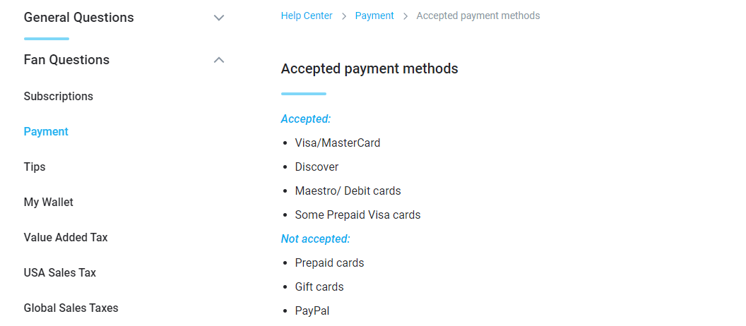 how to fix vanilla gift card not working on onlyfans