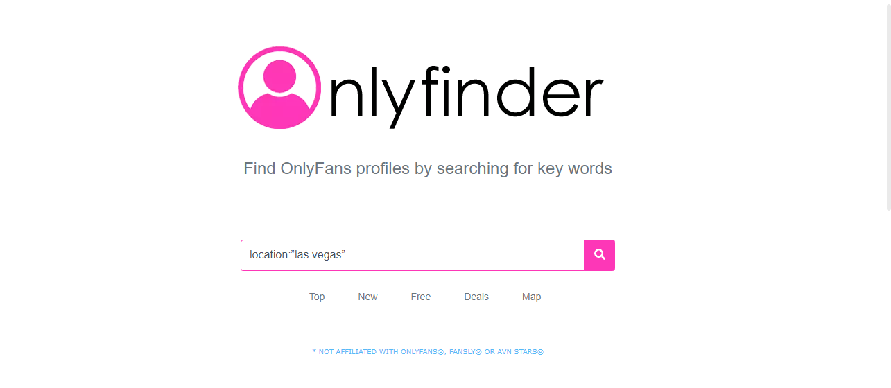 onlyfinder homepage - can you search onlyfans by location