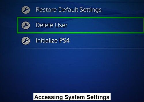 Accessing System Settings