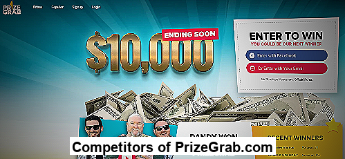 Competitors of PrizeGrab.com