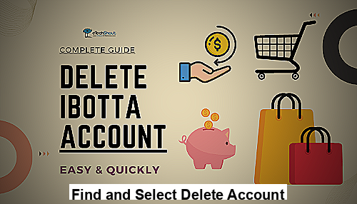 Find and Select Delete Account