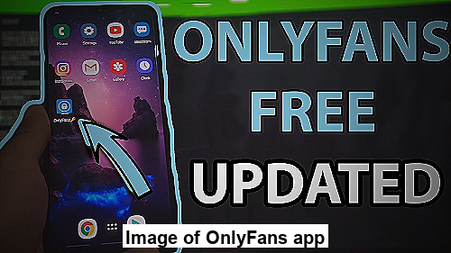 Image of OnlyFans app
