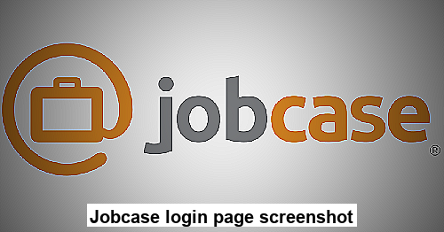 Image of the Jobcase login page