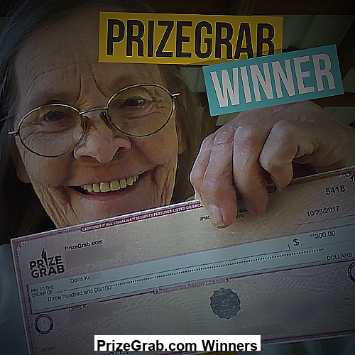 PrizeGrab.com Winners