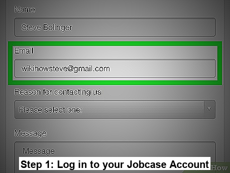 Step 1: Log in to your Jobcase Account