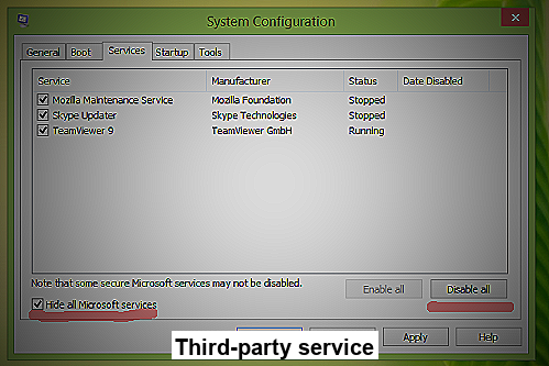 Image of third-party service