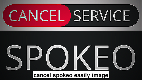 cancel spokeo easily image