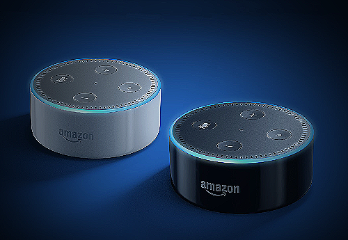 Amazon Echo Dot - amazon delivery station - dtn4