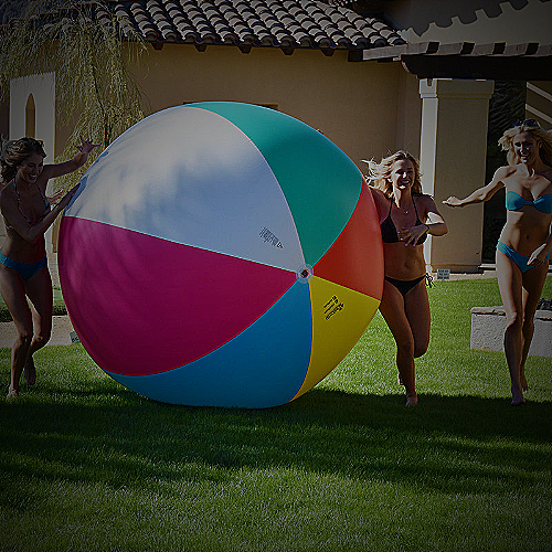 GoFloats Giant Inflatable Beach Ball - amazon beach ball review