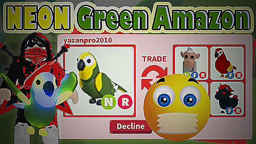 Green Amazon T-Shirt - green amazon adopt me