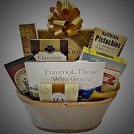 Sympathy Gift Basket - paid bereavement amazon proof